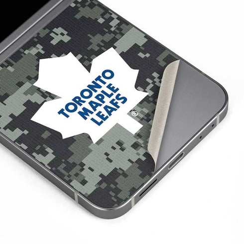 NHL Toronto Maple Leafs Camo Galaxy Z Flip6 Skin